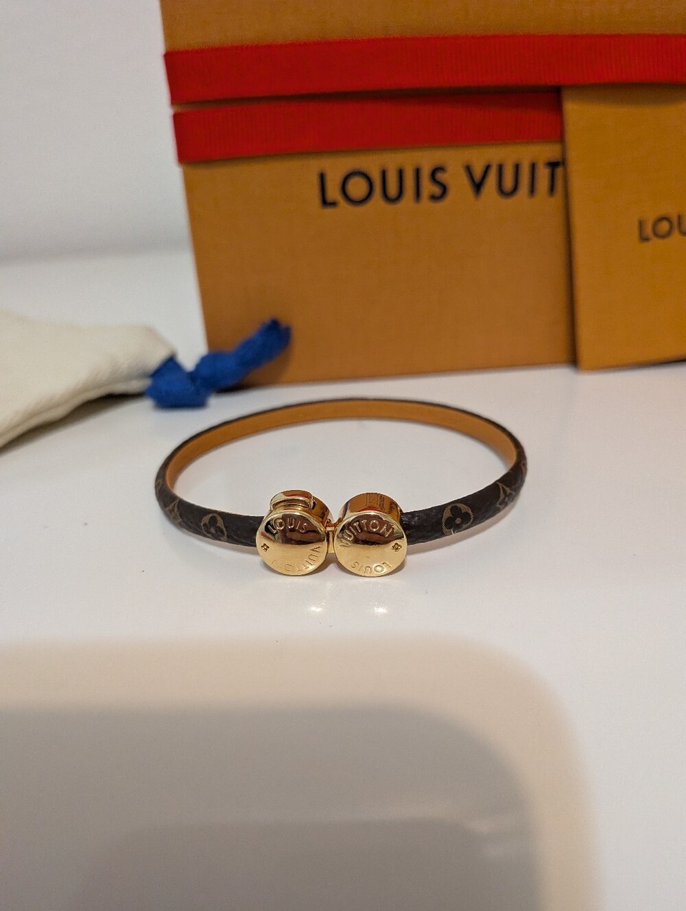 Lv Monogram Bracelet Nib